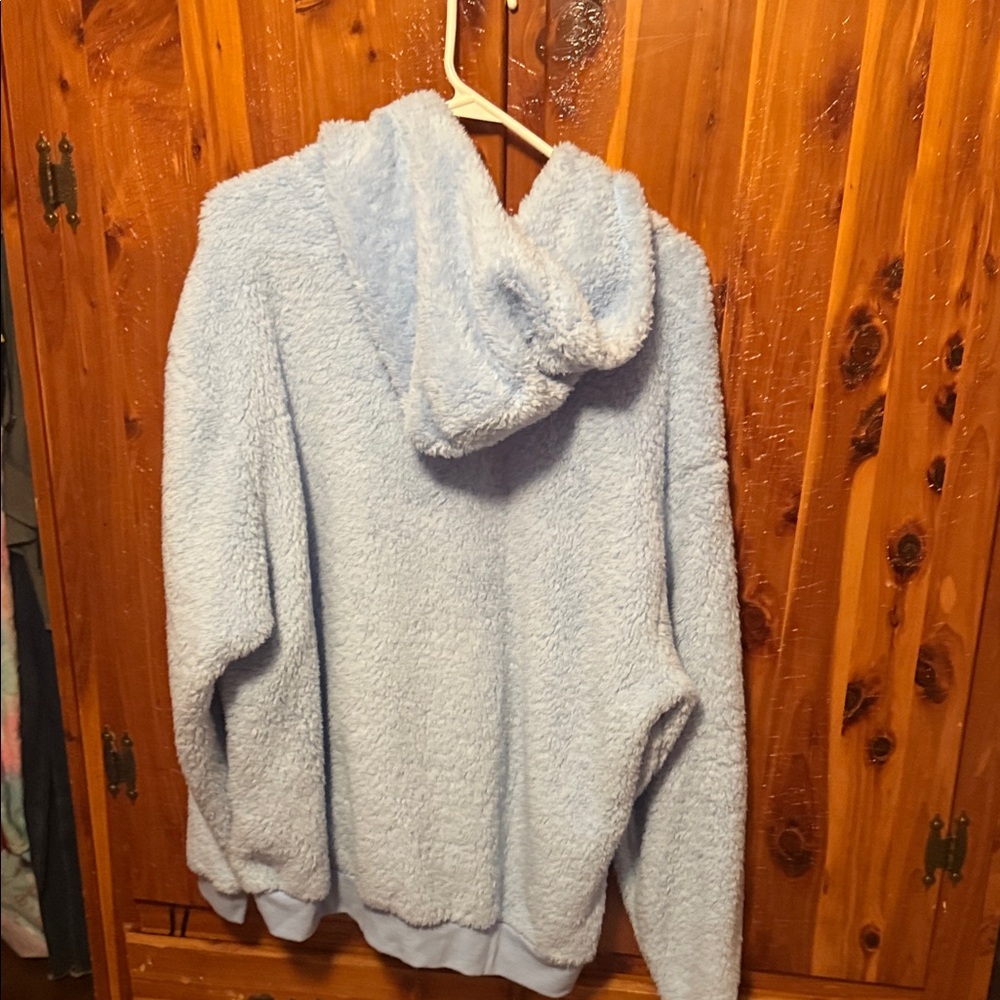 Cinnamoroll Fuzzy Hoodie Size XXL! NWT! - Picture 5 of 5